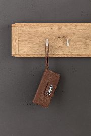 Diele Novum Paneel Wildeiche Haken edelstahlfarben