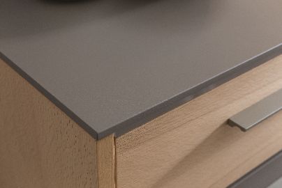 Diele No Limit Dielenschrank Kernbuche Granit