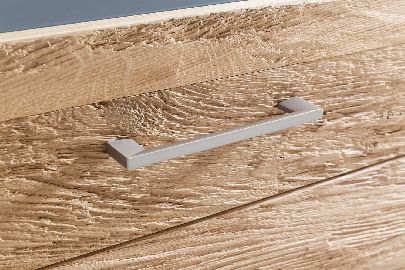 Diele Rialto Schuhschrank Griff edelstahlfarben