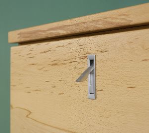 Diele Vido Schuhschrank Kernbuche vollmassiv Griff