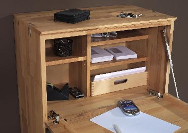 Garderobe Vado Kernbuche Dielensekretär